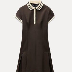 Zara Box Pleat Dress